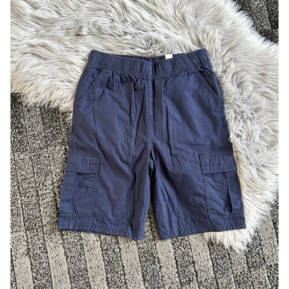 The‎ Children's Place Boys Size 14 Navy Blue Pull On Cargo Shorts New